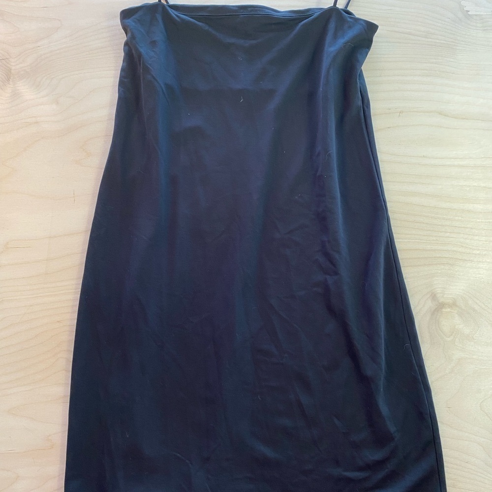 H & M Strap Black Dress Size Medium (DX)